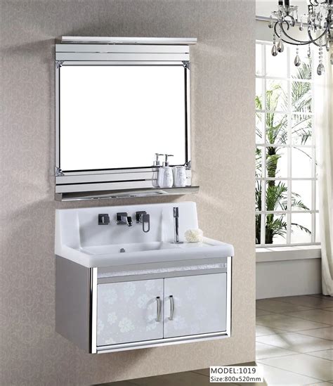 china stainless steel bathroom cabinet manufacturers|Stainless Steel Bathroom Cabinet .